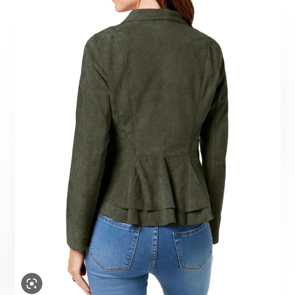 Suede bcbg bomber jacket - Picture 3 of 6